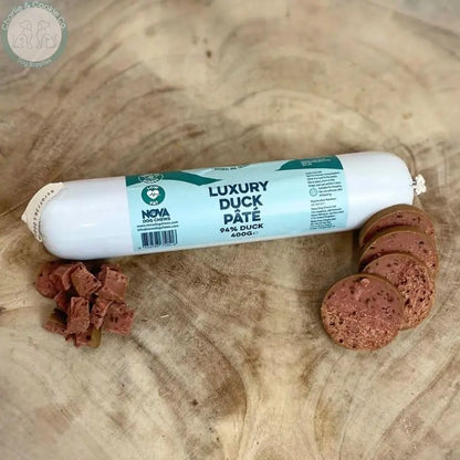 Paddock Farm Luxury Dog Pate 400g - 10 Protein Options: Venison, Chicken, Duck, Rabbit, Fish, Lamb, Ostrich, Turkey, Goat, Wild Boar Paddock Farm