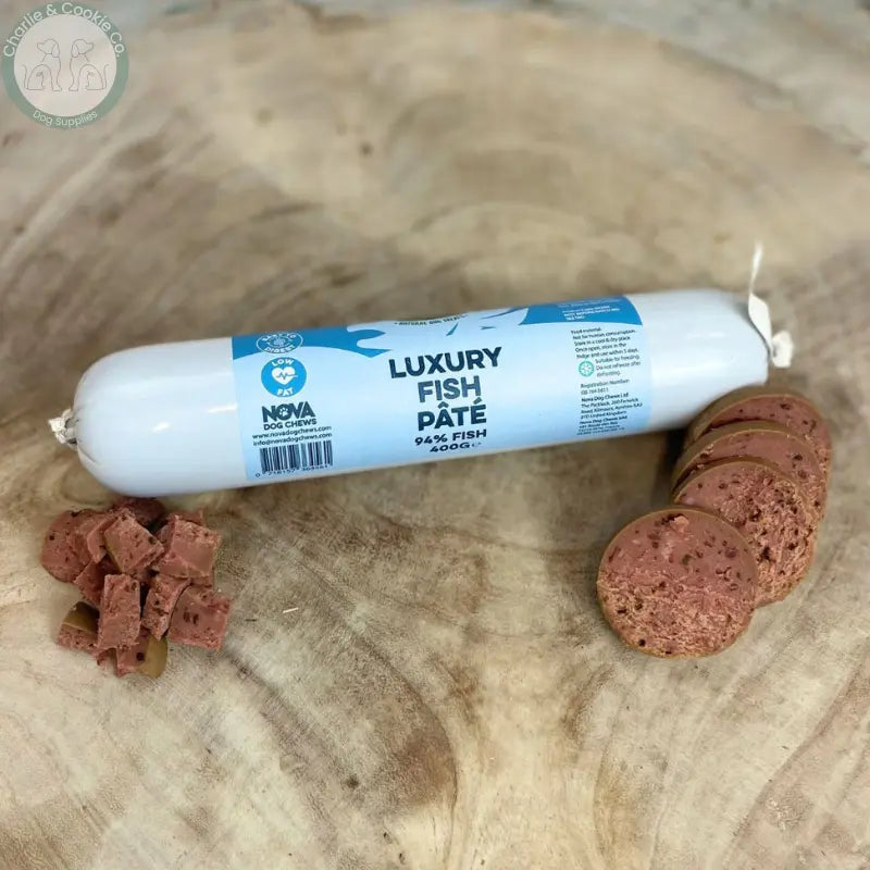 Paddock Farm Luxury Pate for Dogs 400g natural dog treat and food topper in 11 protein options