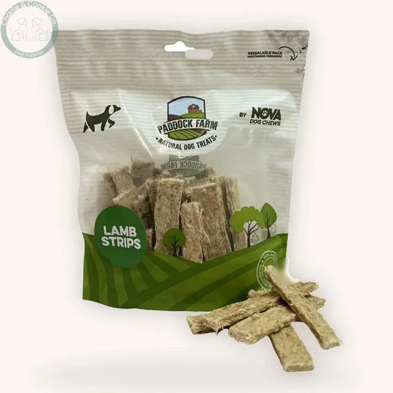 Paddock Farm Lamb Meat Strips 500g bag with loose strips