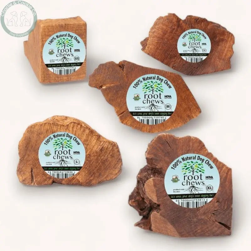 Paddock Farm Natural Briar Root Dog Chews - XS to XL Sizes - Charlie &amp; Cookie Co.