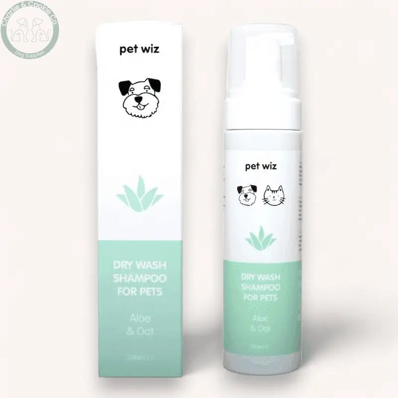 Pet Wiz Waterless Dog Shampoo - Aloe &amp; Oat - Charlie &amp; Cookie Co.