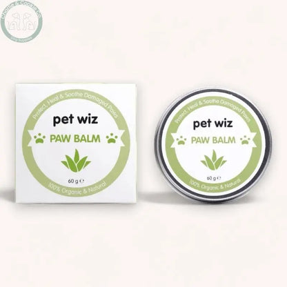 Pet Wiz Organic Paw &amp; Nose Balm - Soothing &amp; Protecting Formula - Charlie &amp; Cookie Co.