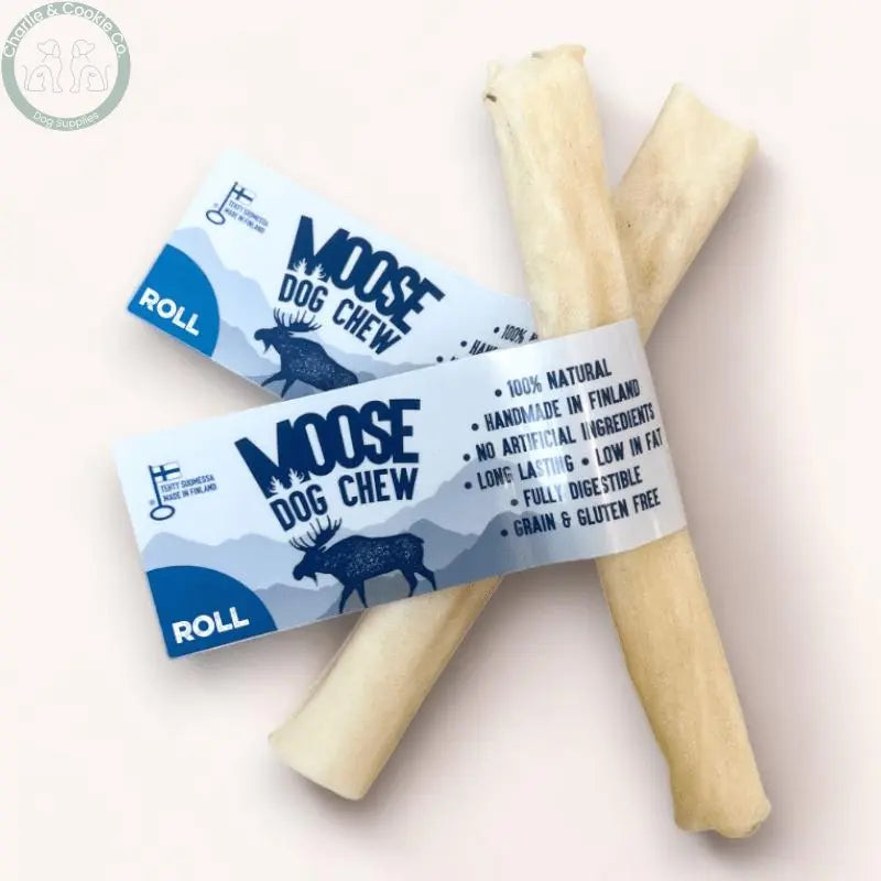 Rauh Nordic Moose Dog Chew - Long-Lasting, Allergy-Friendly - 2 Sizes - Charlie &amp; Cookie Co.