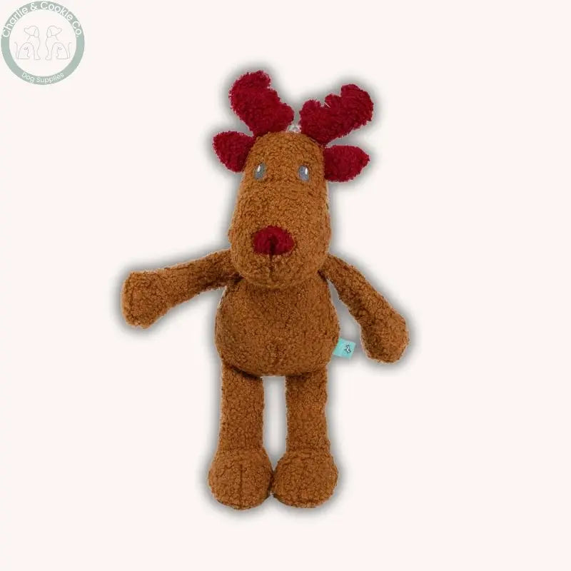 Rosewood Christmas Tufflove Reindeer Toy For Dogs Coolpet