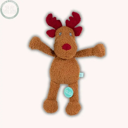 Rosewood Christmas Tufflove Reindeer Toy For Dogs Coolpet