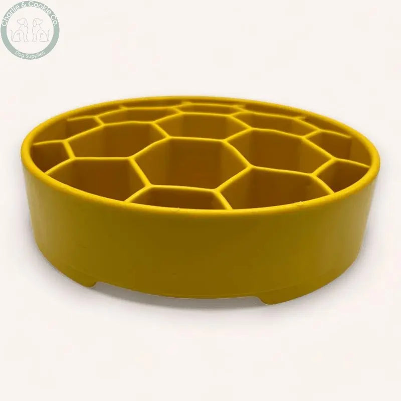 SodaPup Honeycomb Enrichment Slow Feeder Bowl - Charlie &amp; Cookie Co.