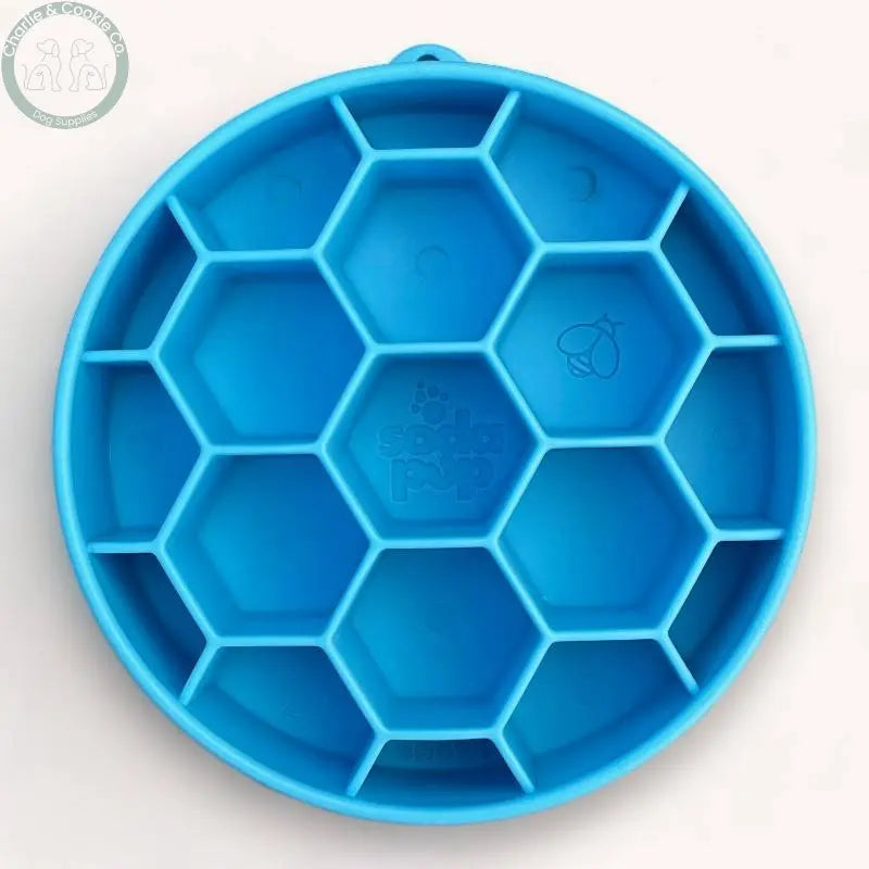 SodaPup Honeycomb Enrichment Slow Feeder Bowl - Charlie &amp; Cookie Co.