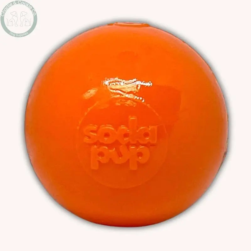 SodaPup Squeak Ball Ultra Durable PUP-X Squeaking, Chewing, Floating &amp; Retrieving Ball SodaPup