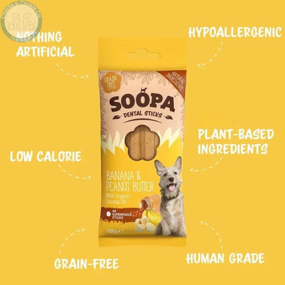 Soopa Pets Dental Sticks 100g Soopa Pets