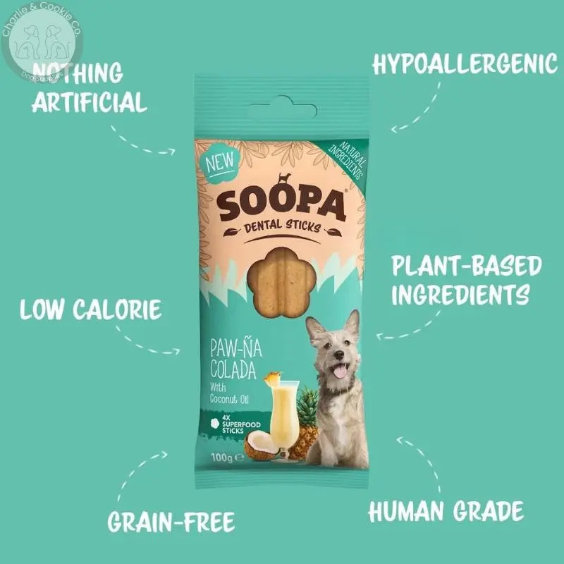 Soopa Pets Dental Sticks 100g Soopa Pets