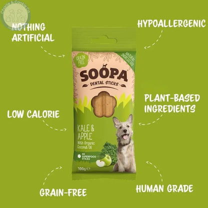 Soopa Pets Dental Sticks 100g Soopa Pets