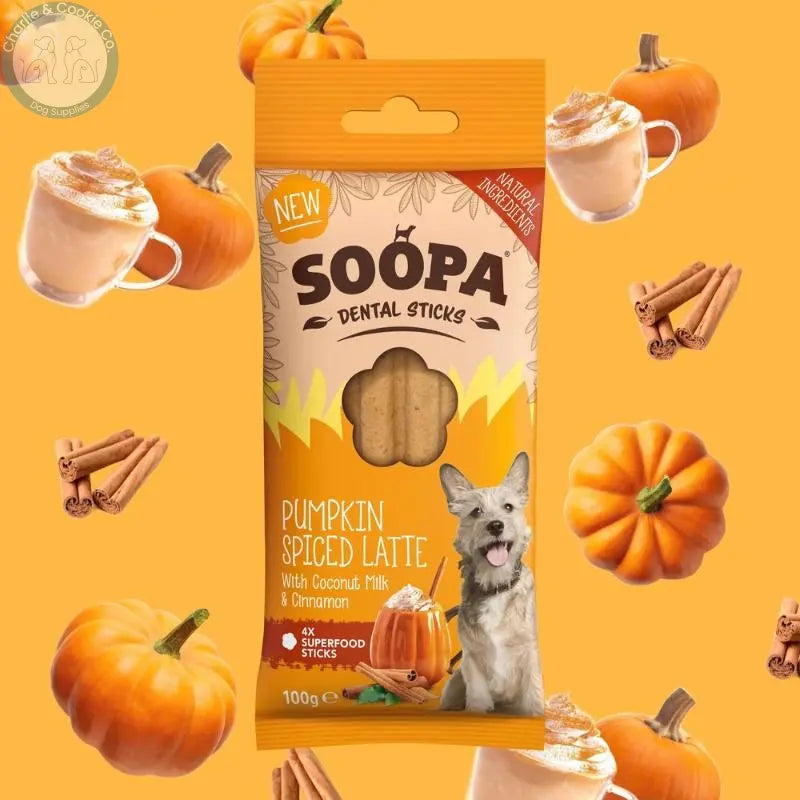 Soopa Pets Dental Sticks - Nutrient-Rich, Low-Calorie Chews for Dogs 100g Soopa Pets