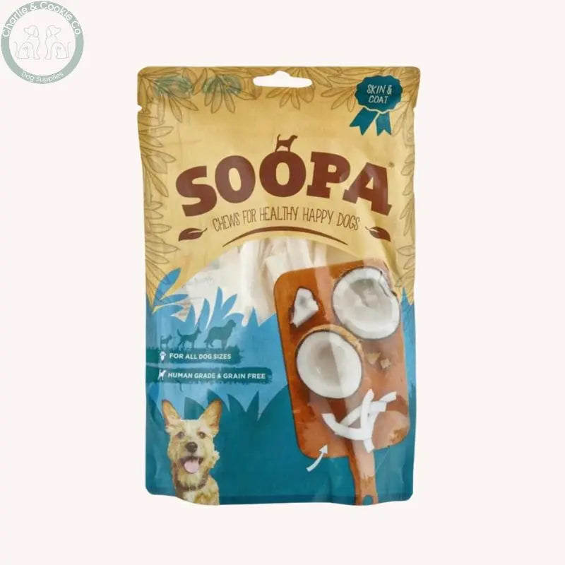 Soopa Pets Raw Dog Chews - Coconut, Papaya &amp; Sweet Potato Miro &amp; Makauri