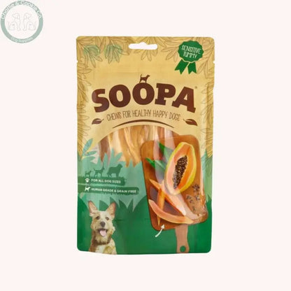 Soopa Pets Raw Dog Chews - Coconut, Papaya &amp; Sweet Potato Miro &amp; Makauri