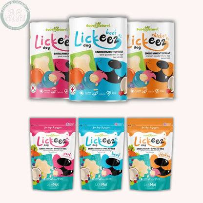 Super Nature Pet Lickeez Superfood Blend - 3 Protein Options Super Nature Pet