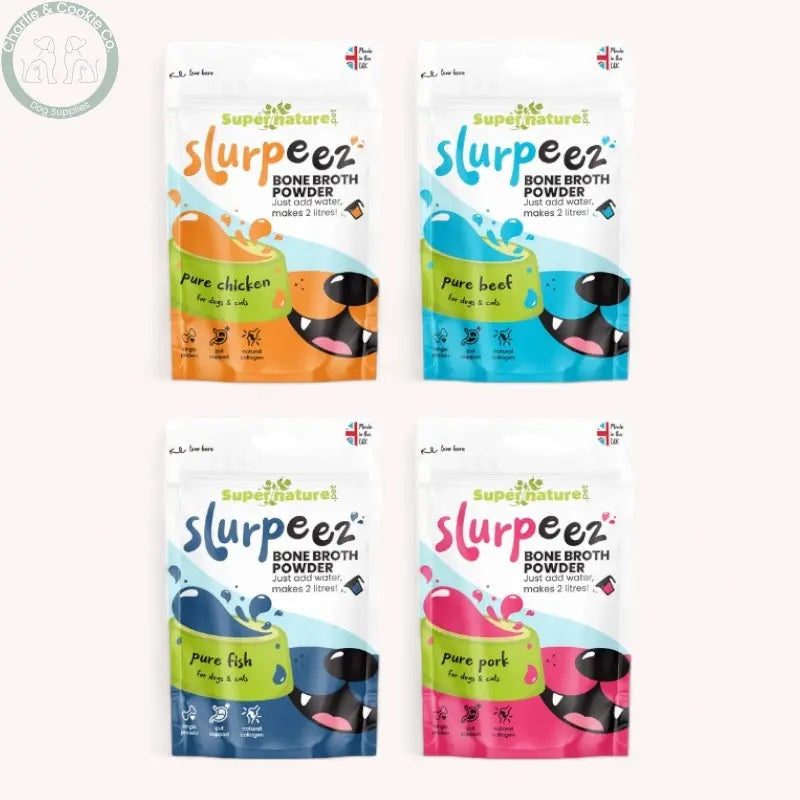 Super Nature Pet Slurpeez Bone Broth Powder 60g - 4 Protein Options Super Nature Pet