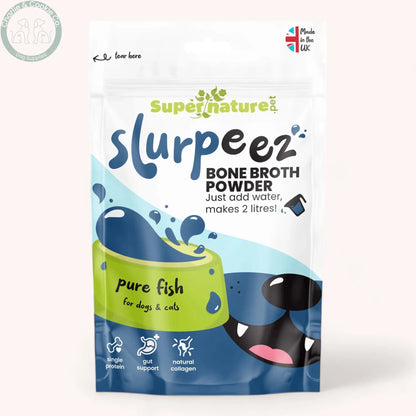 Super Nature Pet Slurpeez Bone Broth Powder 60g - 4 Protein Options Super Nature Pet