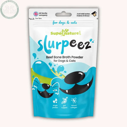 Supernature Pet Slurpeez Beef bone broth powder for dogs and cats