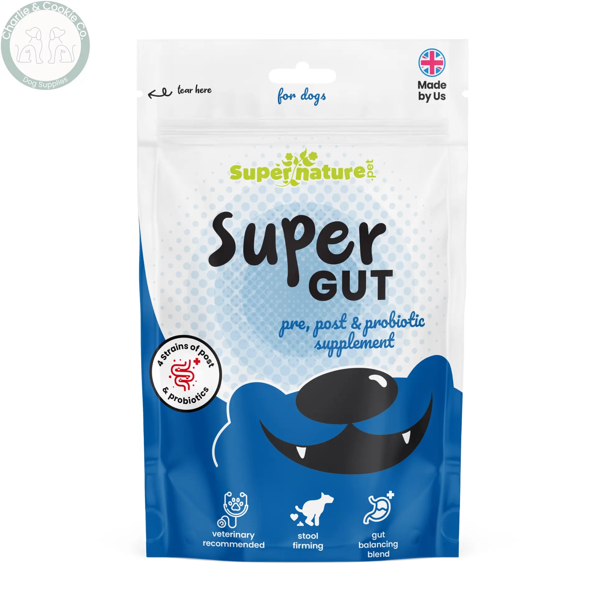 Supernature Pet Super Gut 150g pouch