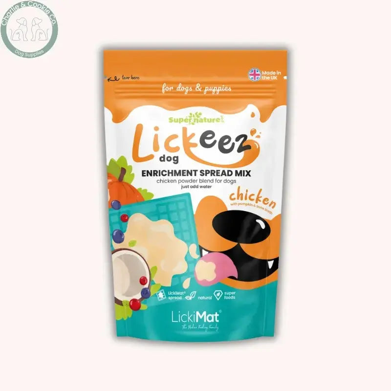 Supernature x LickiMat Lickeez Superfood Blend 100g freeze-dried dog paste in Beef or Chicken