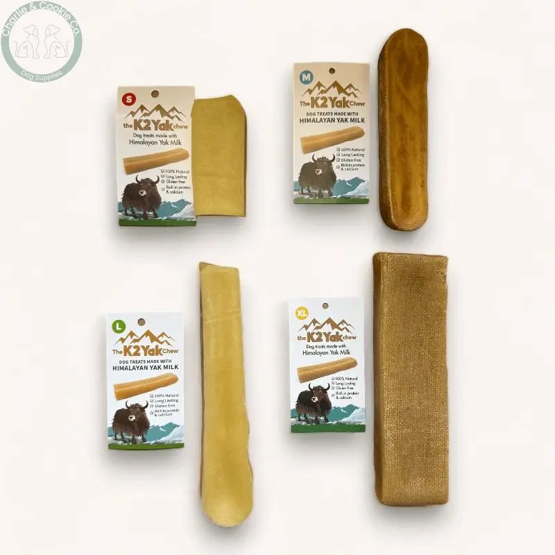 The K2 Yak Chew for Dogs - Long-Lasting, Nutrient-Rich, 4 Weights Options - Charlie &amp; Cookie Co.