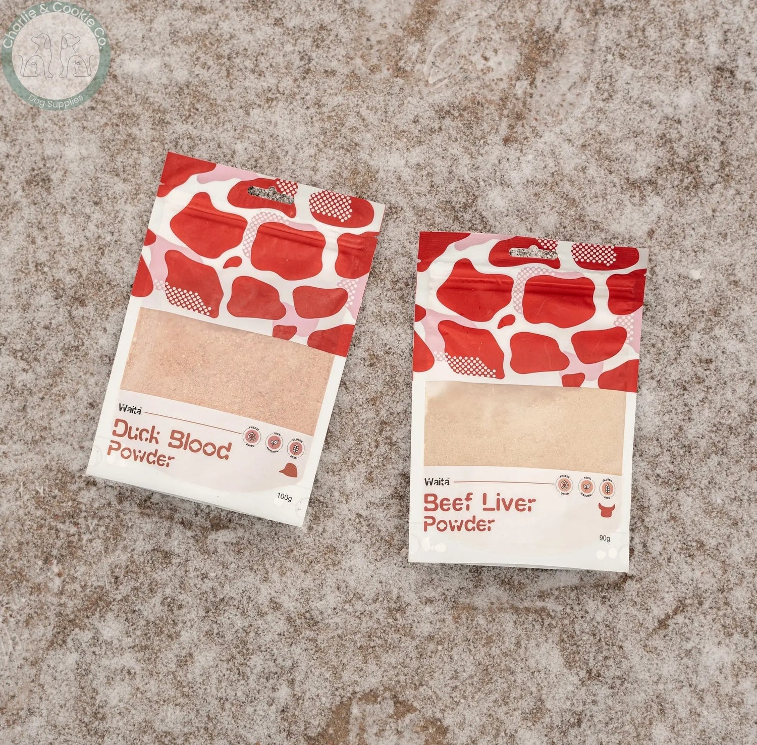 Waita Freeze-Dried Beef Liver Powder 90g product photography