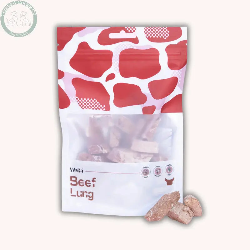 Waita Freeze-Dried Beef Lung 20g | High-Protein, Low-Fat Training Treat with Intense Flavour Waita