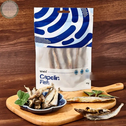 Waita Freeze-Dried Capelin serving idea