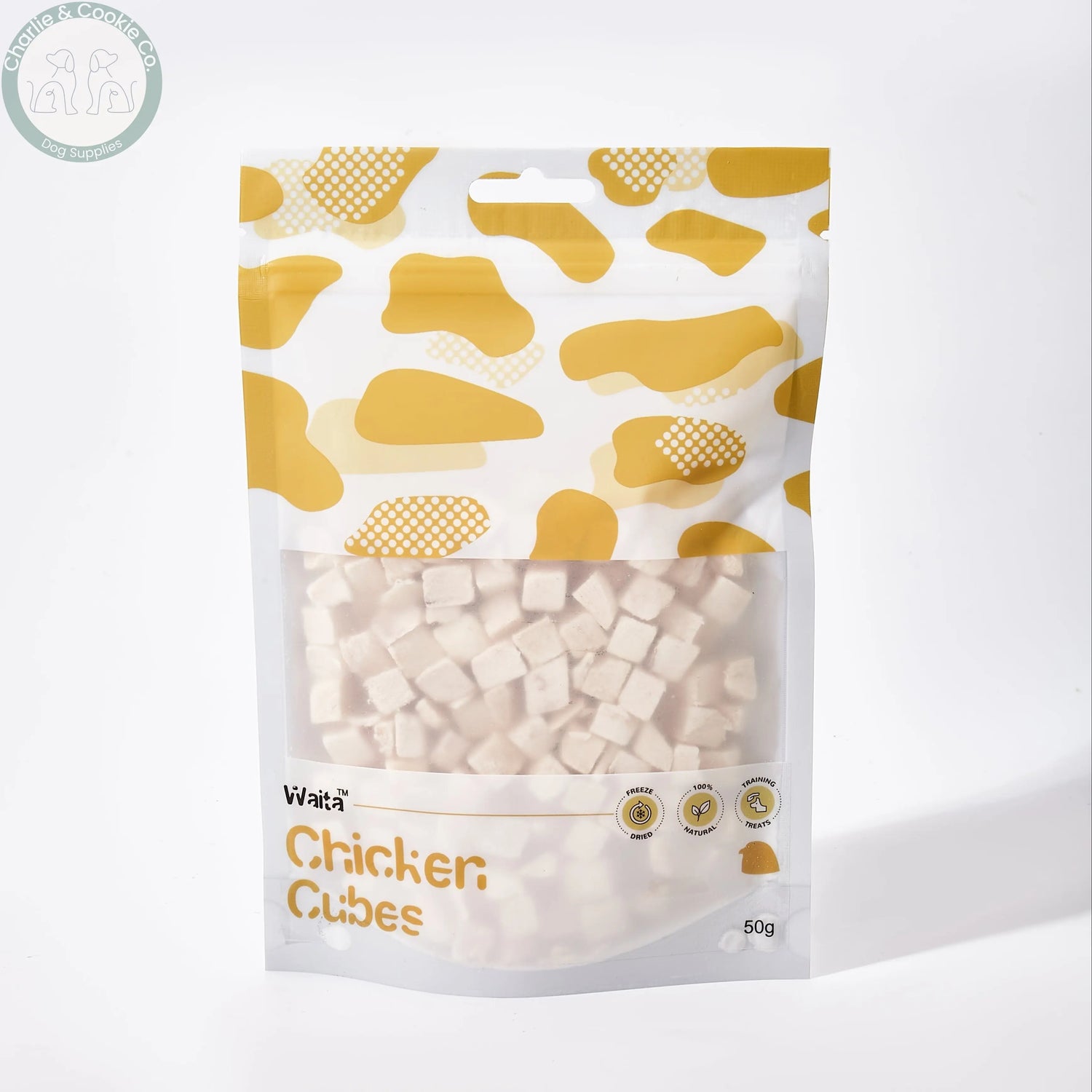 Waita Freeze-Dried Chicken Cubes 50g pack