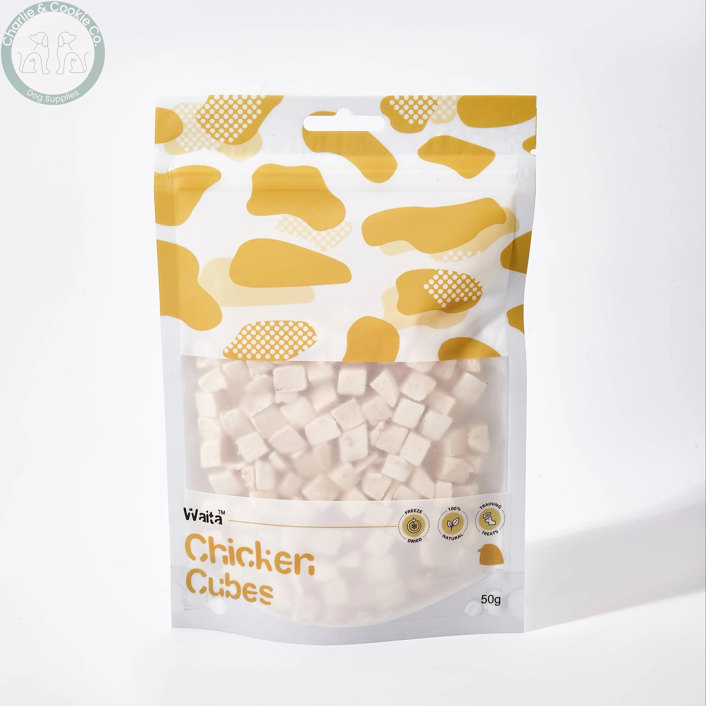 Waita Freeze-Dried Chicken Cubes 50g pack