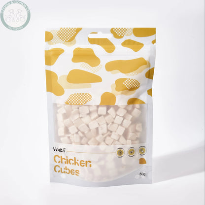 Waita Freeze-Dried Chicken Cubes 50g pack