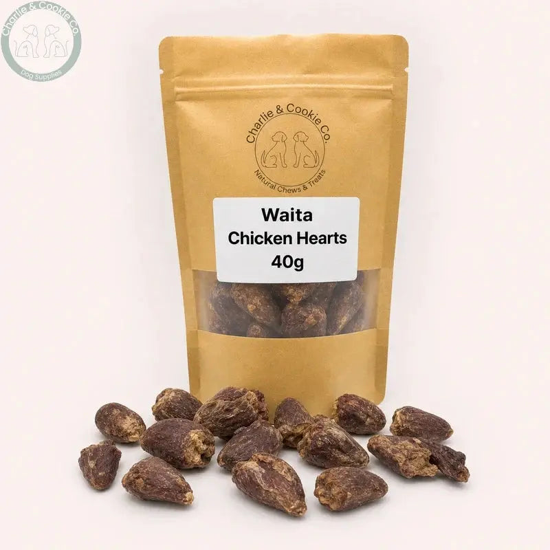 Waita Chicken Hearts 40g C&amp;C Packaging