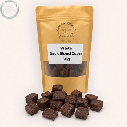 Waita Duck Blood Cubes 50g C&amp;C Packaging
