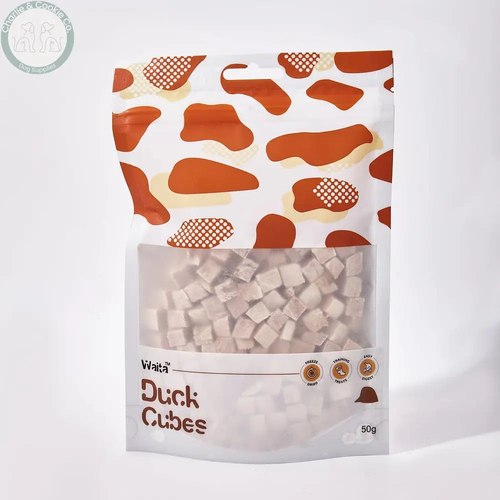 Waita Freeze-Dried Duck Cubes 50g pack