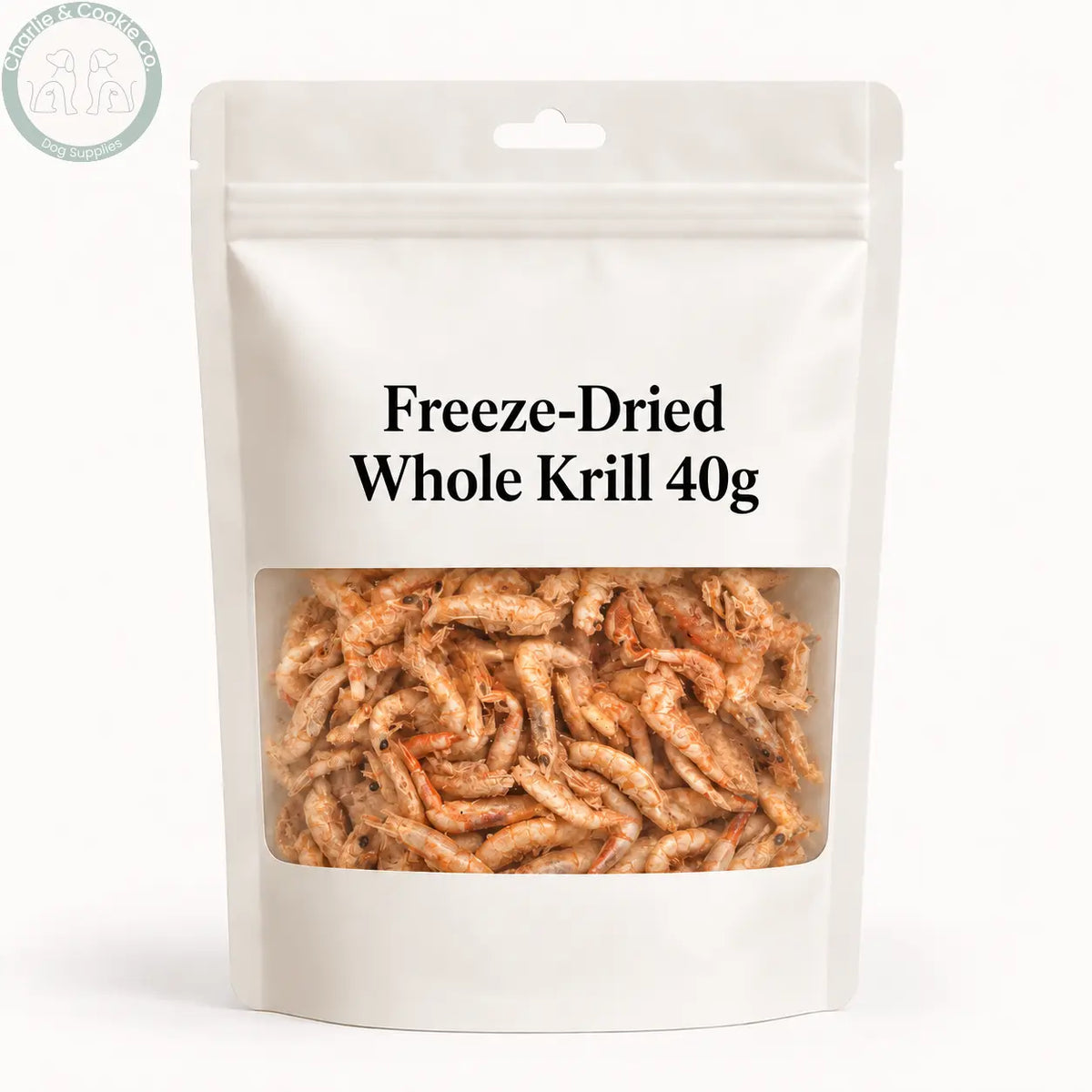 Waita freeze-dried Whole Krill 40g in limited plain packaging