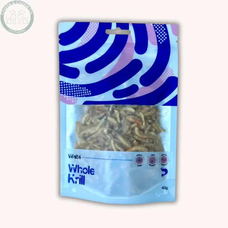 Waita Freeze-Dried Whole Krill 40g | Omega-3 &amp; Antioxidant Superfood from the Ocean Waita