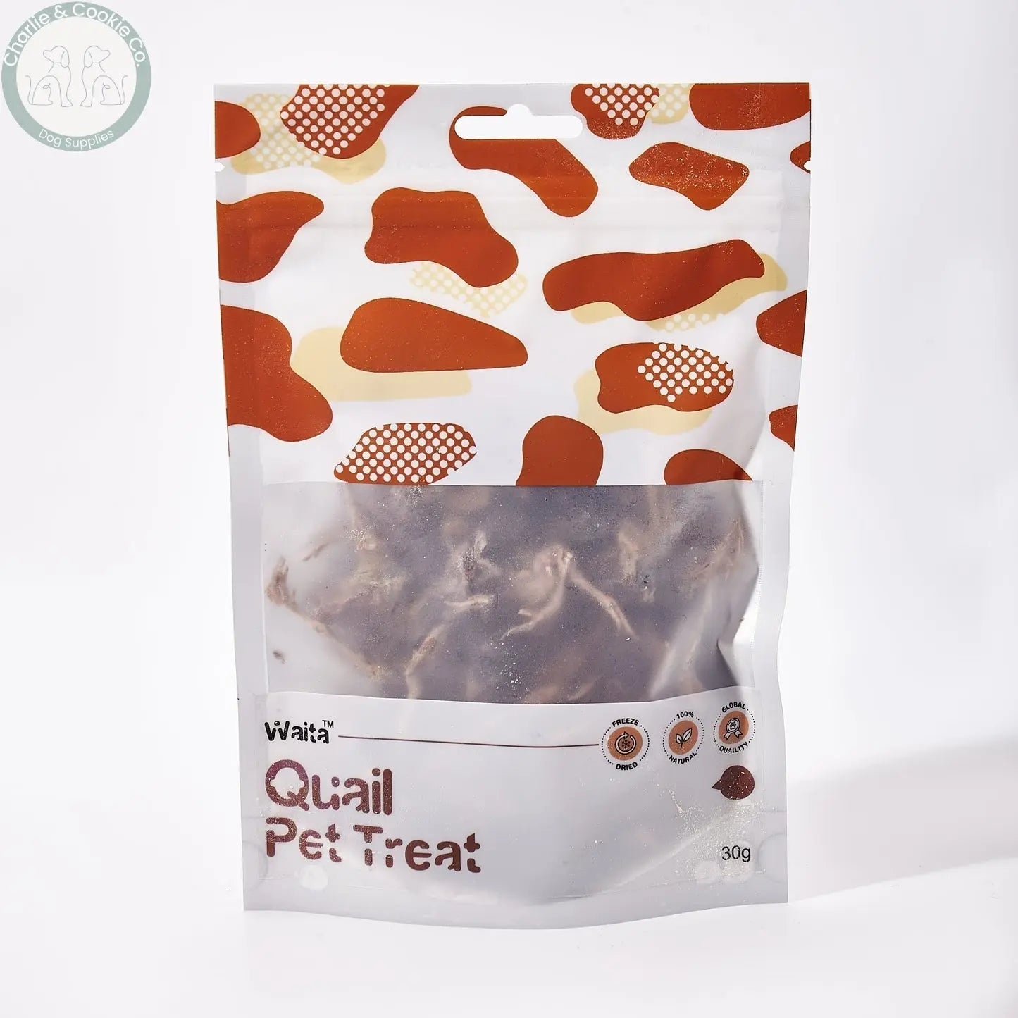 Waita Freeze-Dried Whole Quail 30g pouch