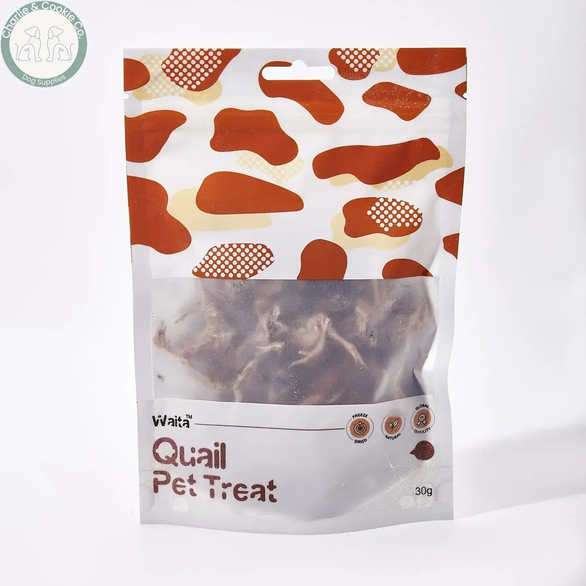 Waita Freeze-Dried Whole Quail 30g pouch