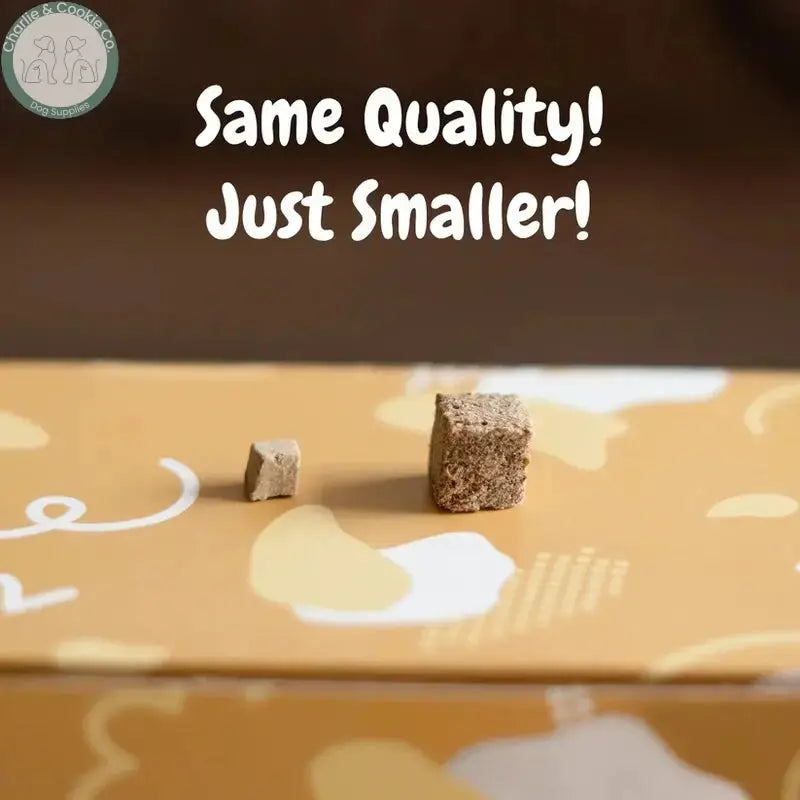 Waita Mini close-up of smaller freeze-dried cube treats