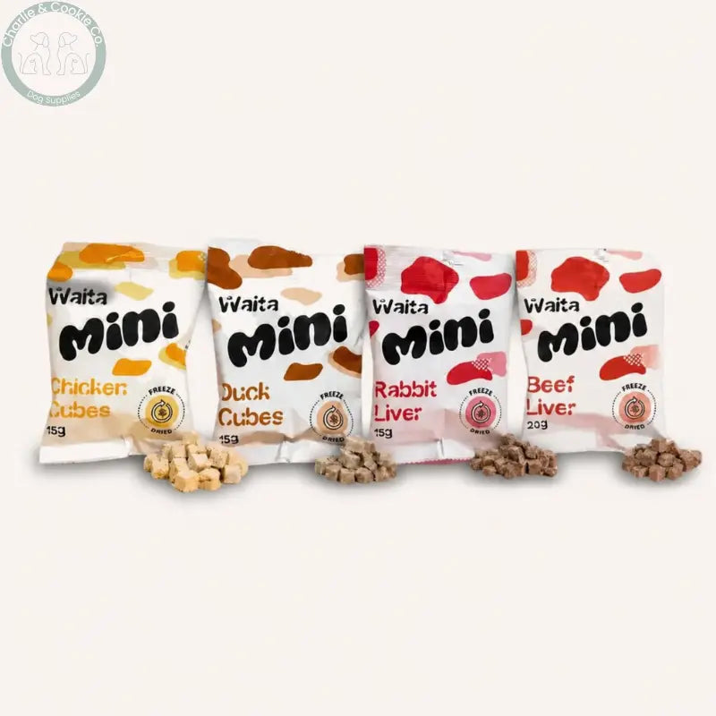 Waita Mini Freeze-Dried Cubes | Dog &amp; Cat Training Treats