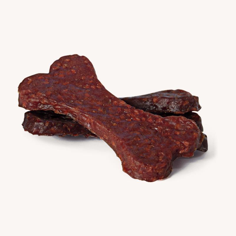 Woolf Big Duck and Carrot Bone soft, bone-shaped dog treats