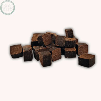 Woolf Soft Cubes 100g | Semi-Moist Natural Dog Treats – Fish Beef, Goat or Deer Woolf
