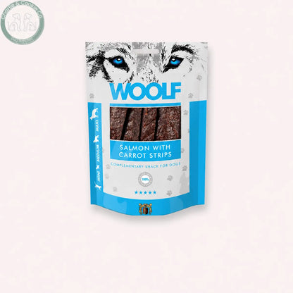 Woolf Salmon with Carrot Strips 100g, aligned at matching pack size
