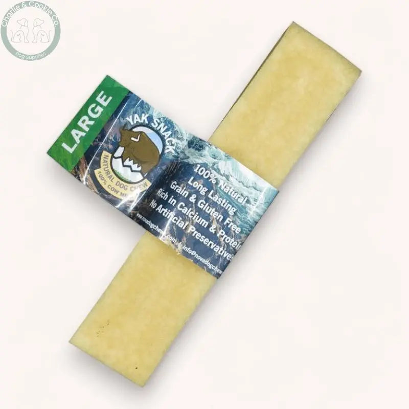 Yak Snack Cow Milk Dog Chew - Long-Lasting Natural Treat - 4 Weight Options - Charlie &amp; Cookie Co.