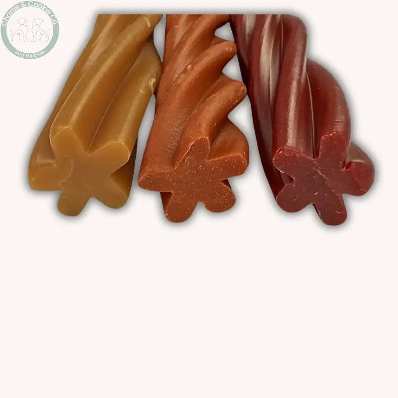 aks Patch Vegan Jumbo Twist Sticks | Jumbo-Sized Natural Chew for Large Dogs Miro &amp; Makauri