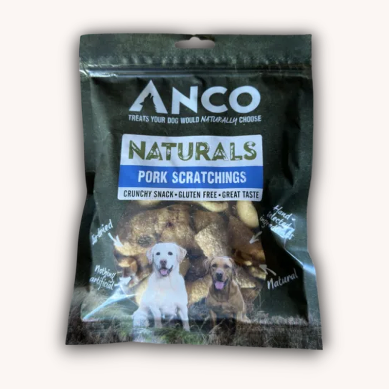 Anco Naturals Pork Scratchings 80g bag