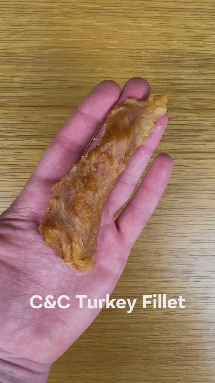 C&amp;C Turkey Fillet | Air-Dried, High-Protein Dog Treat