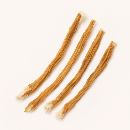 JR Pet Products Rabbit Skin with Hair — full-length natural strip flat lay