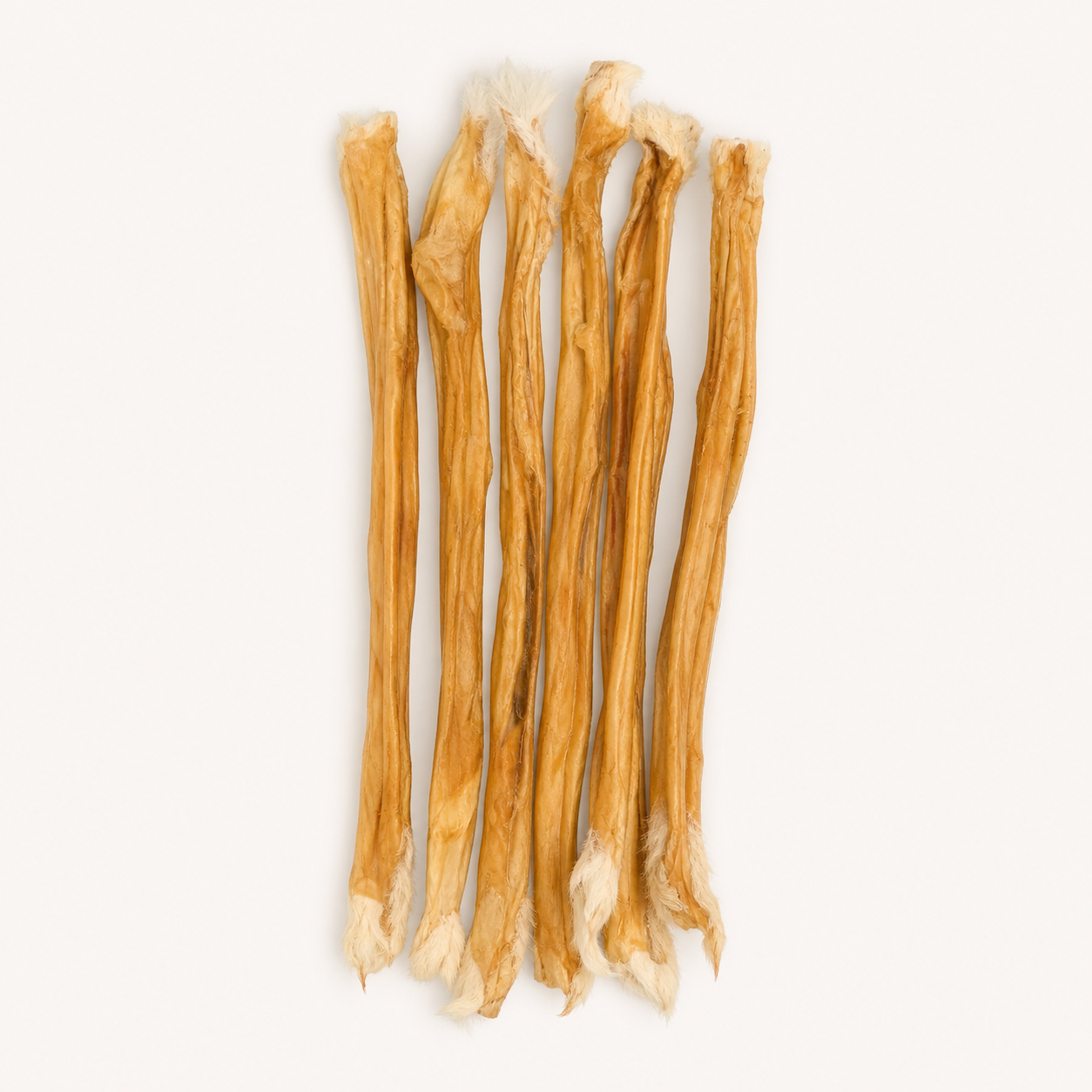 JR Pet Products Rabbit Skin with Hair — long 50cm-style golden tan strips